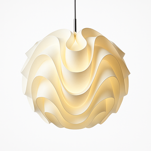 Modern Nordic style acrylic pine cone pendant light