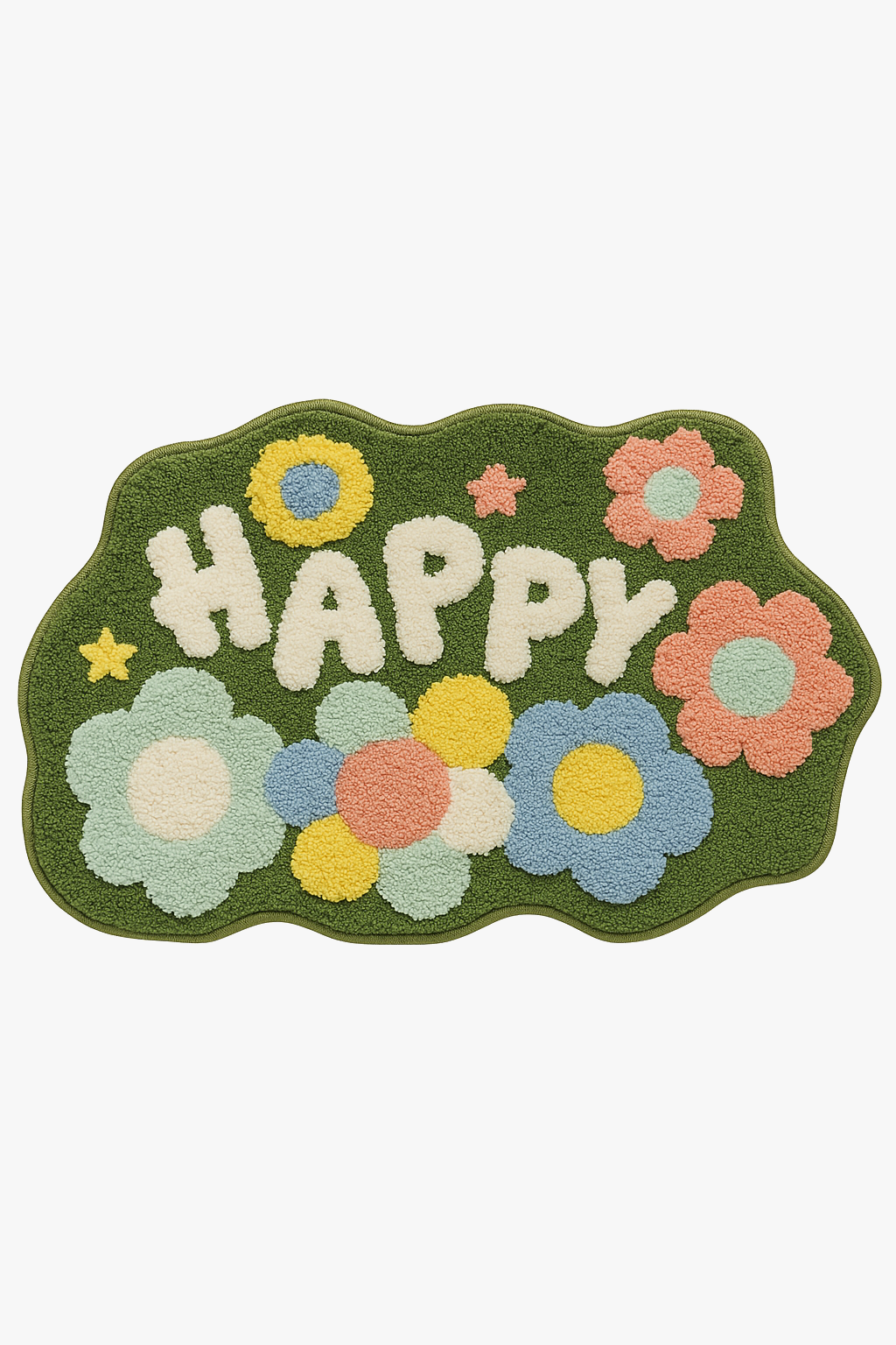 3d microfibre cartoon non-slip absorbent bath mat