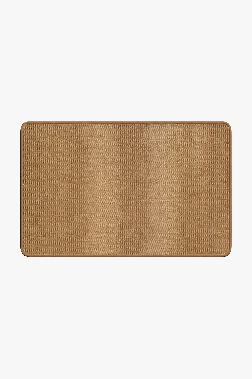 Absorbent non-slip cotton bath mat with pastoral style