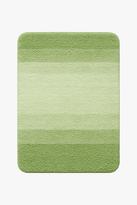 Plush non-slip modern style bath mat absorbent
