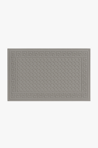 Absorbent cotton bath mat cartoon style washable