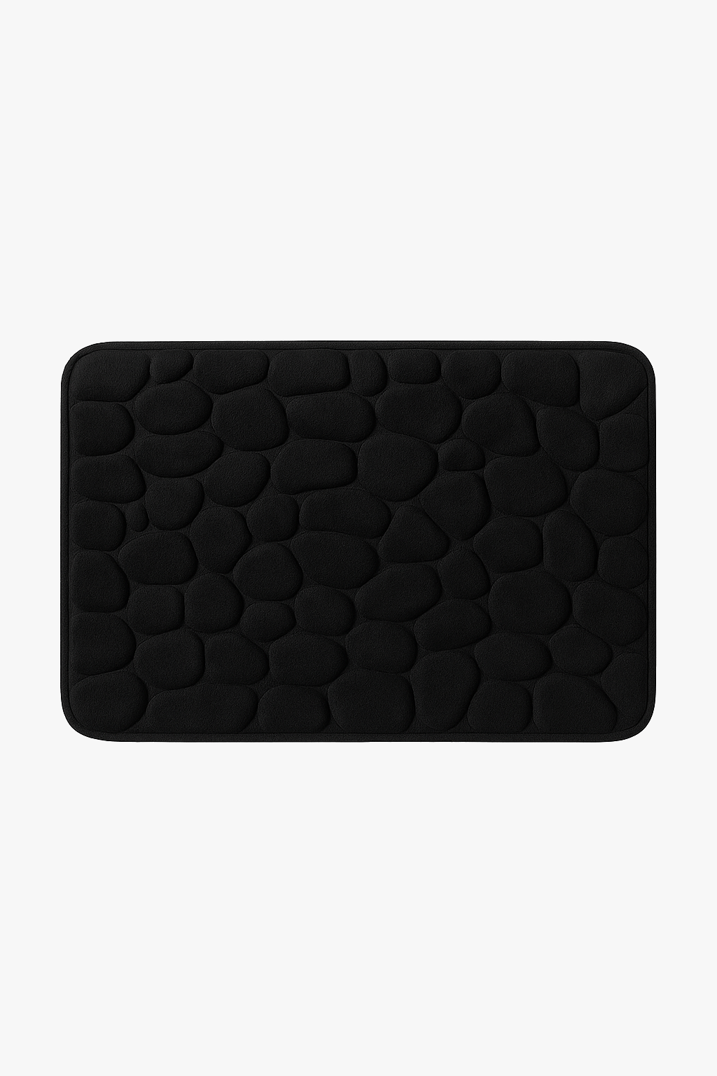 Floral non-slip microfibre bath mat absorbent