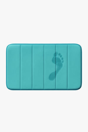 Soft memory foam non-slip absorbent bath mat