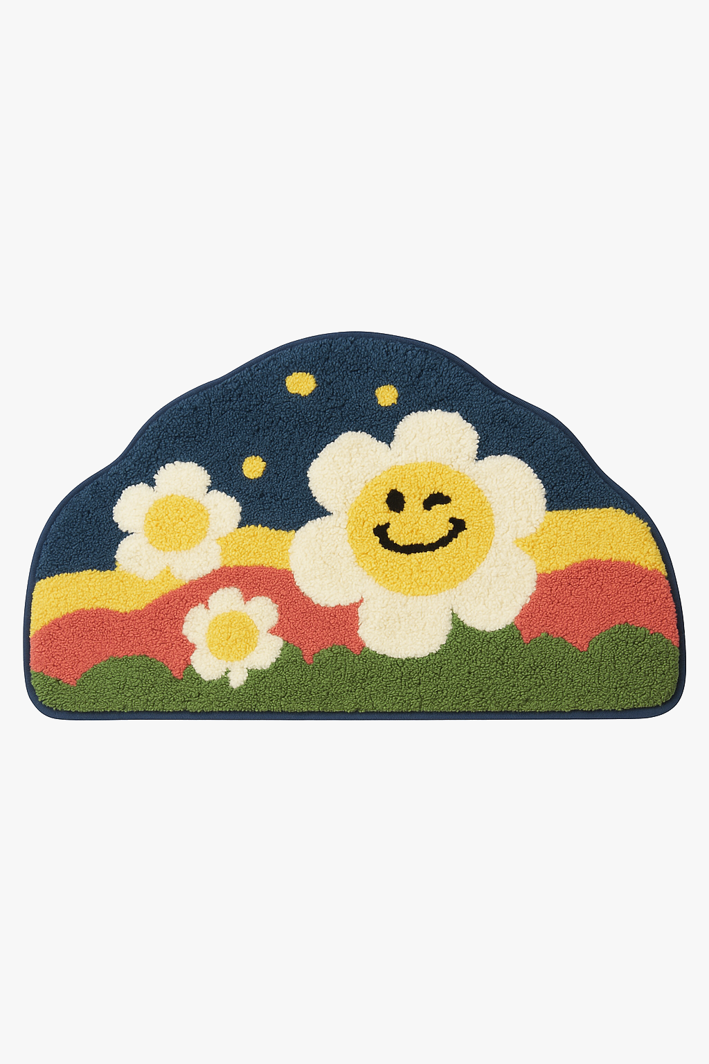 3d microfiber non-slip absorbent cartoon bath mat