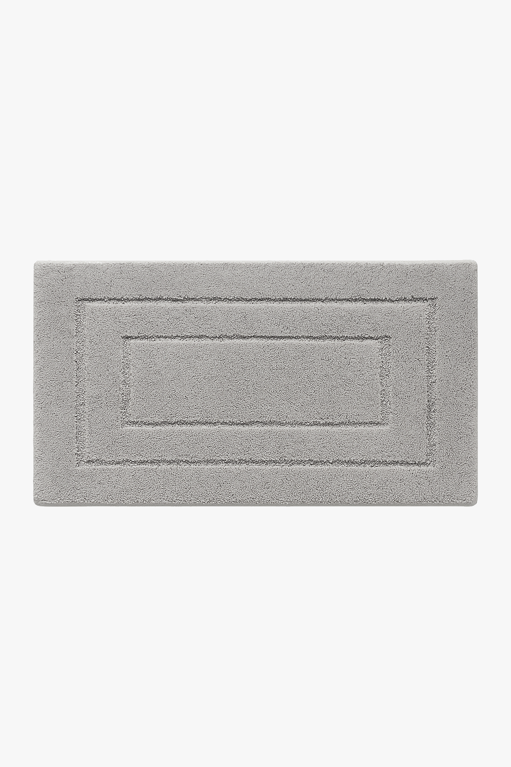 Soft non-slip long pile microfibre bath mat