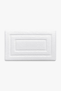 Velvet touch microfibre non-slip absorbent bath mat