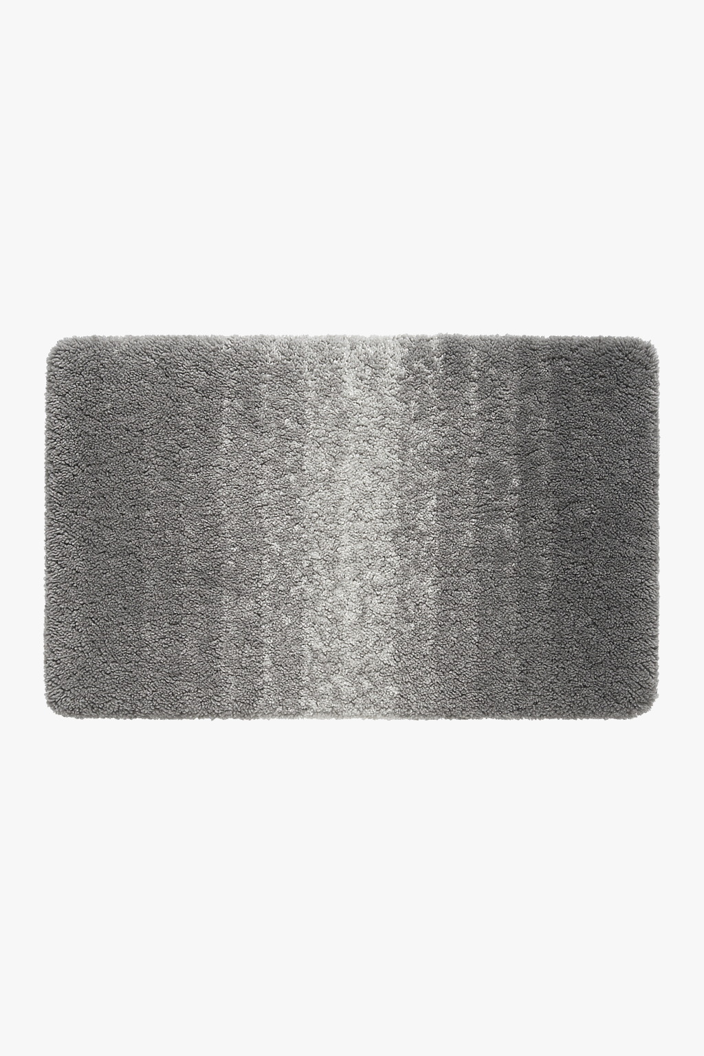 Soft absorbent anti-slip polyester bath mat