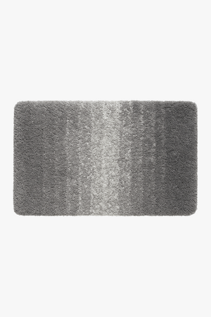 Soft absorbent anti-slip polyester bath mat