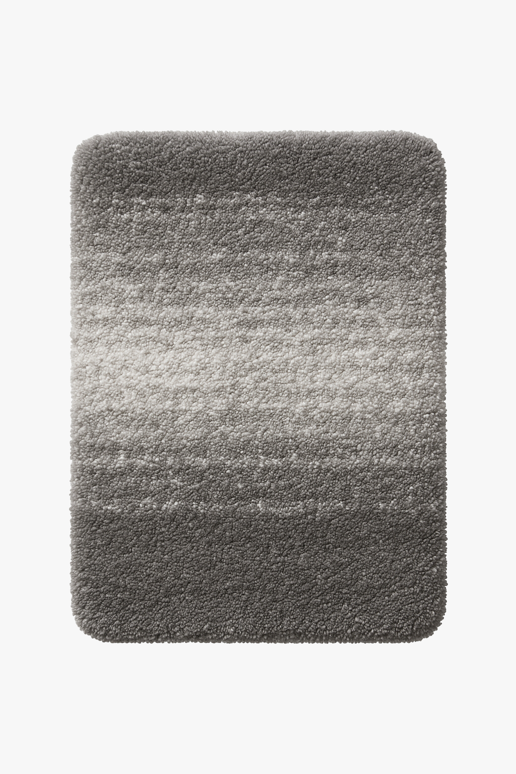 Soft absorbent non-slip bath mat