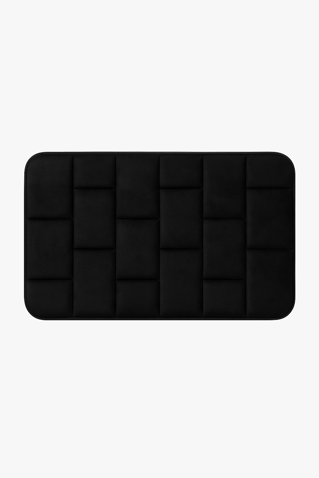 Memory foam non-slip absorbent bath mats x2