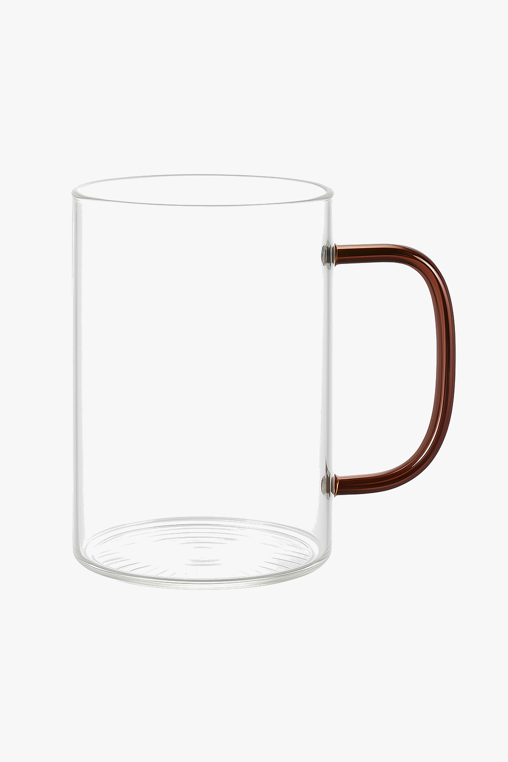 300 ml double wall glass mug