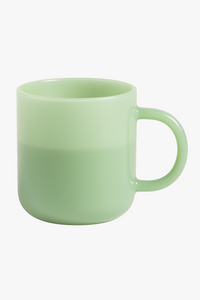 Retro sapphire-style borosilicate glass cup