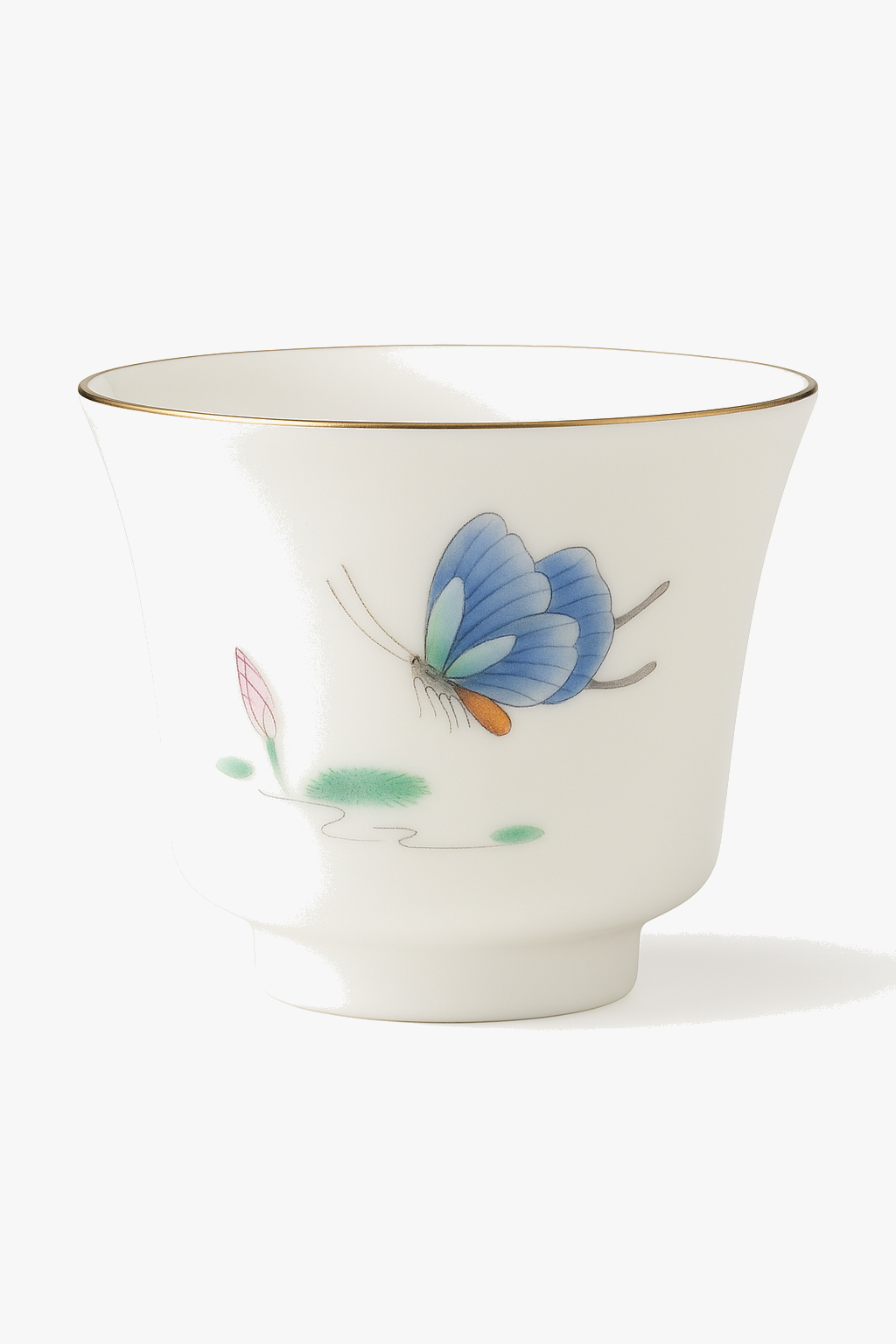 Hand-painted Chinese ceramic teacup