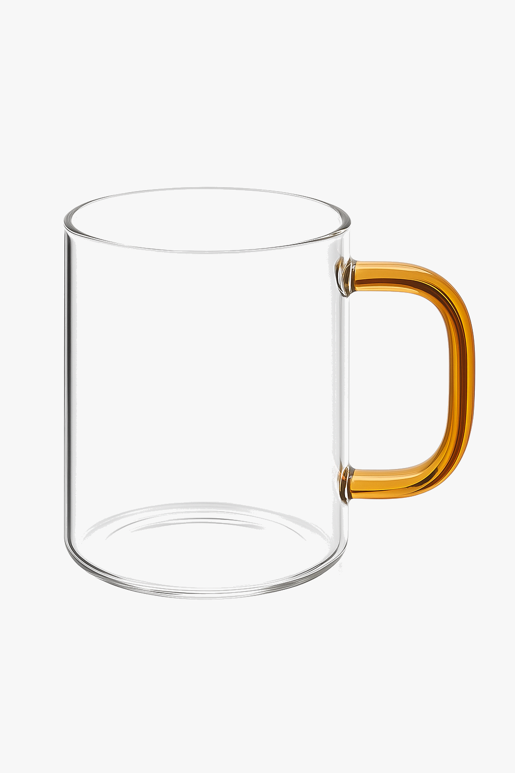 Double wall glass mug bear style 300 ml
