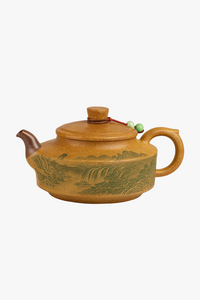 Handcrafted zisha yixing purple clay teapot 240ml