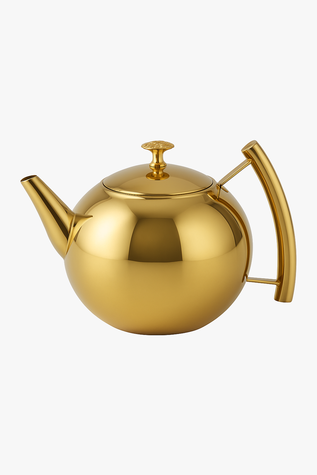 Thick stainless steel teapot with infuser large capacity
