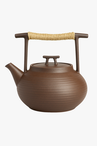 Japanese teapot rustic retro stoneware for kungfu tea ceremony