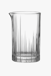 Textured studded cocktail mixing glass 700 ml