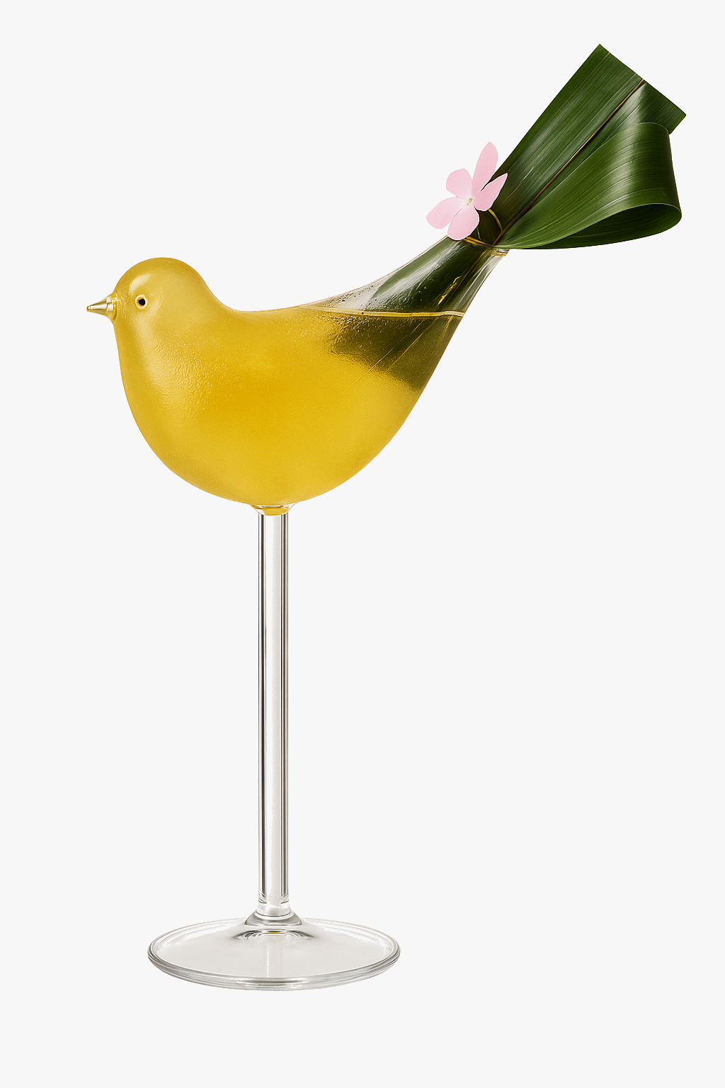 Creative cocktail glass for parties and bars