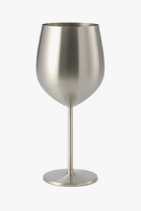 Unbreakable stainless steel cocktail glass european style 500 ml