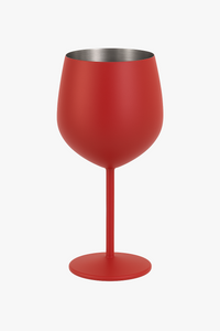 Unbreakable stainless steel wine glass european style 500 ml