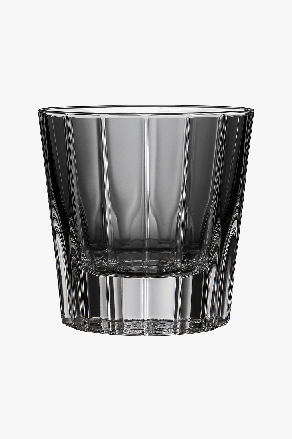 200 ml vertical stripe design whisky and cocktail glass