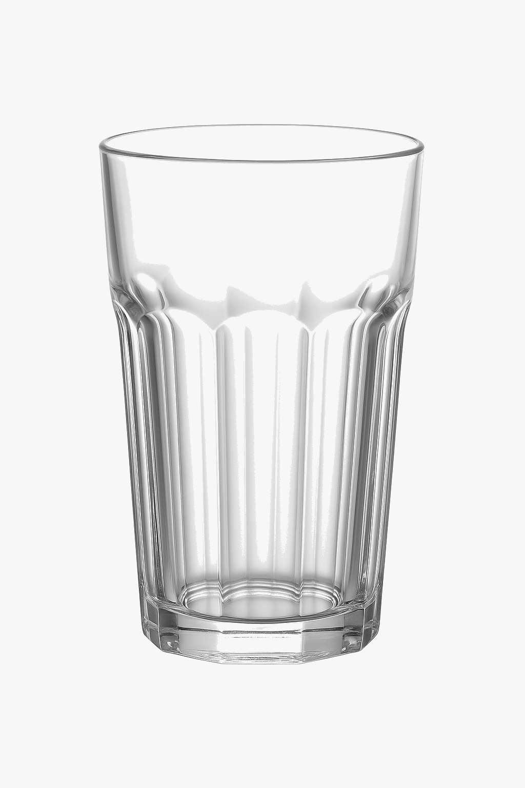 Thick retro ribbed glasses for multiple home uses