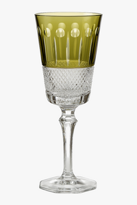 Hand-engraved antique style wine glasses