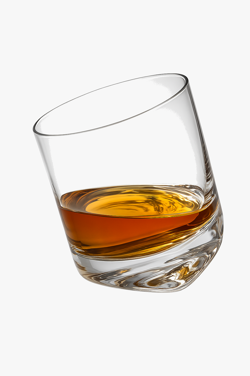 Old fashioned engraved whisky glasses classic bar