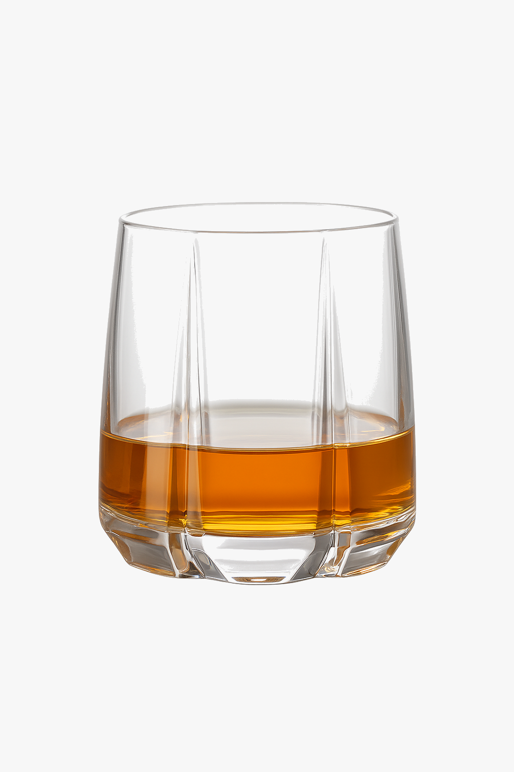 Elegant relief old fashioned whisky glasses