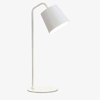 Modern LED desk lamp with colored metal lampshade Study