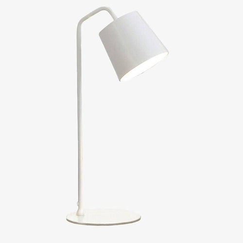 Modern LED desk lamp with colored metal lampshade Study