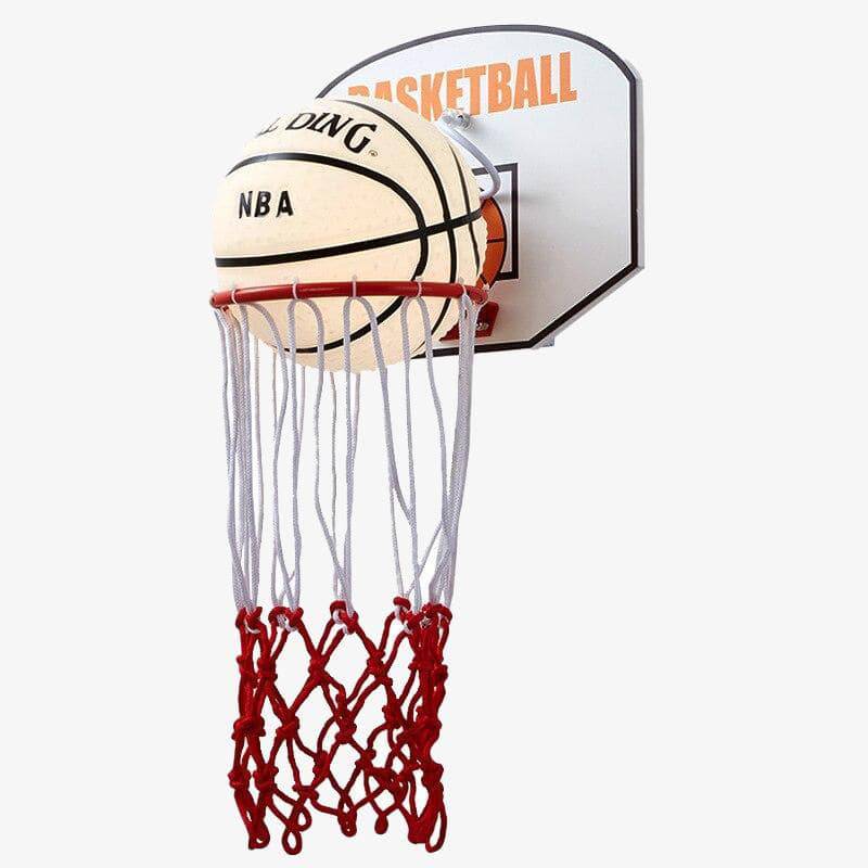 Led wall light basketball hoop style metal kids