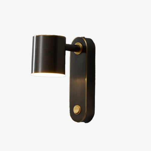 Industrial wall light with cylindrical shade liana - vue 2 sur 9