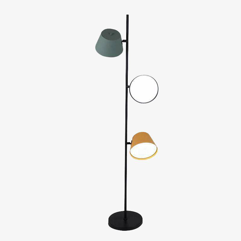 Modern colourful LED floor lamp