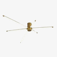Designer ceiling light with multiple LED bars