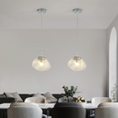 Marsden deformed glass designer pendant light
