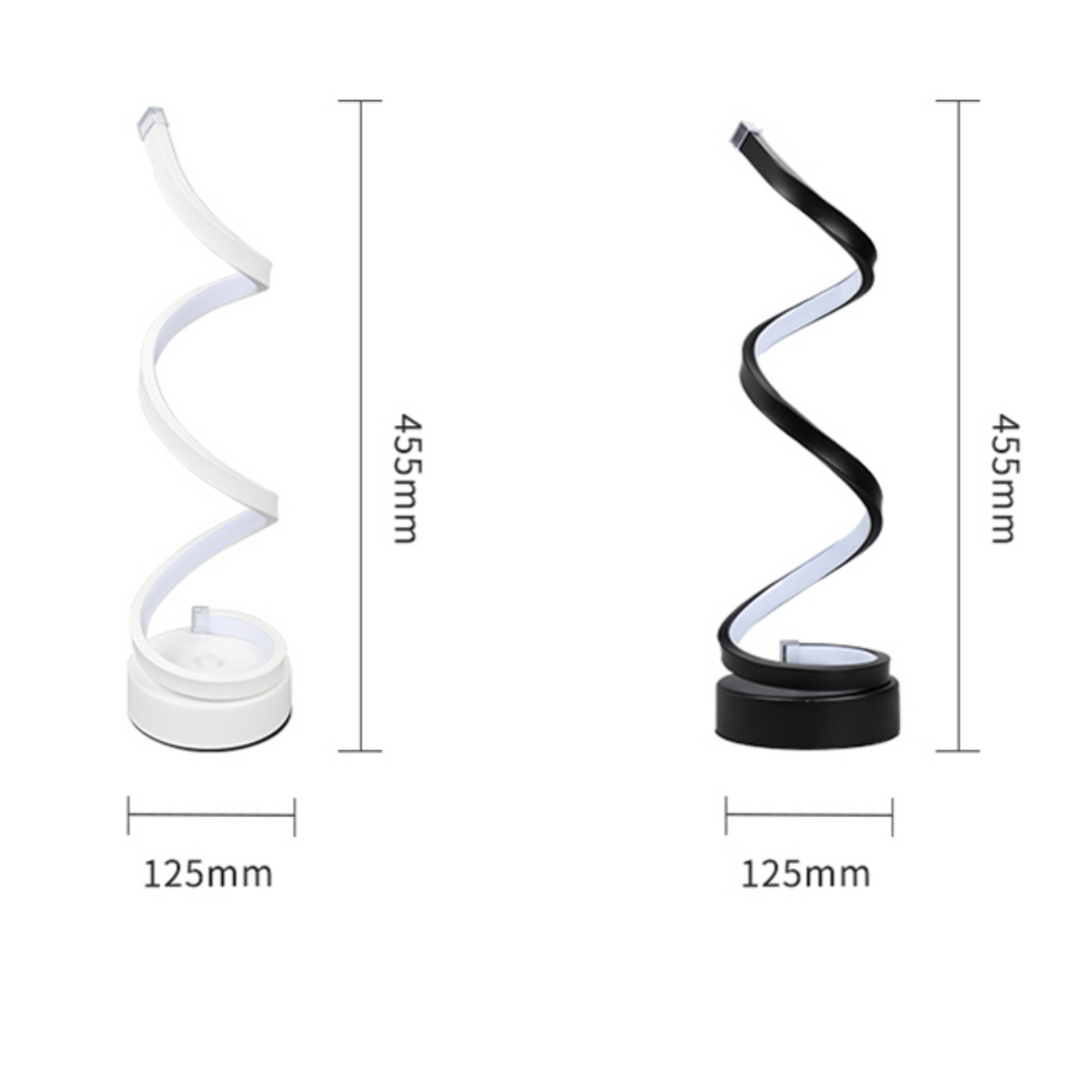 Lampe à poser LED design en spirale Dormitory - vue 4 sur 4