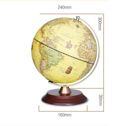 LED globe bedside lamp - vue 4 sur 4