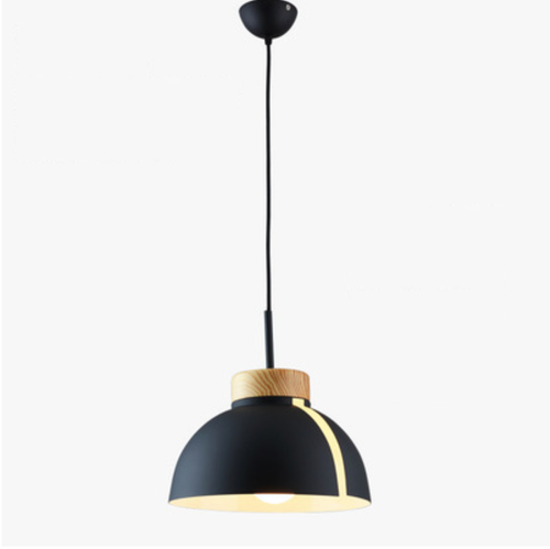 Colourful half-dome LED pendant light loft - vue 10 sur 13