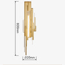 Luxury gold design LED wall light