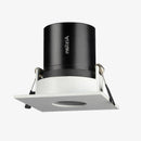 Modern slim-edged round recessed LED spotlight