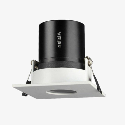 Modern slim-edged round recessed LED spotlight