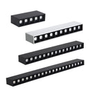 Modern rectangular ceiling light with LED included solar