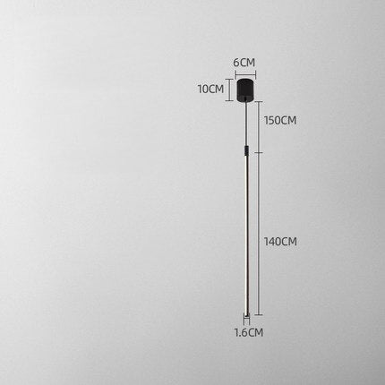 Minimalist LED wired design pendant light Alinea - vue 8 sur 8
