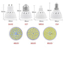 Set of 10 E27 E14 and G10 LED bulbs