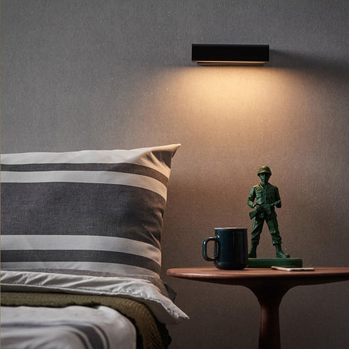 Adjustable rectangular LED wall light Cadiz - vue 3 sur 7