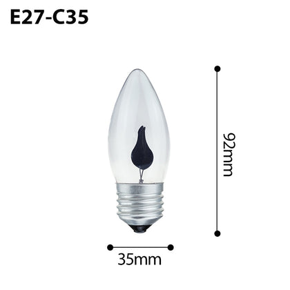 E27 LED bulb 3W oval