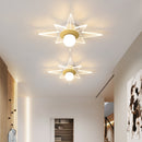 Majesty modern star-shaped LED ceiling light
