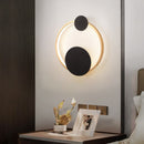 Modern rounded LED wall light scone